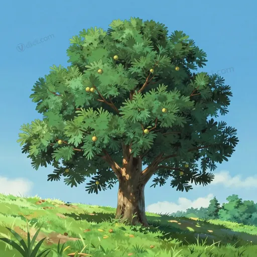 button tree
