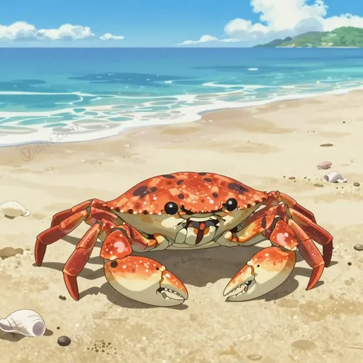 calico crab