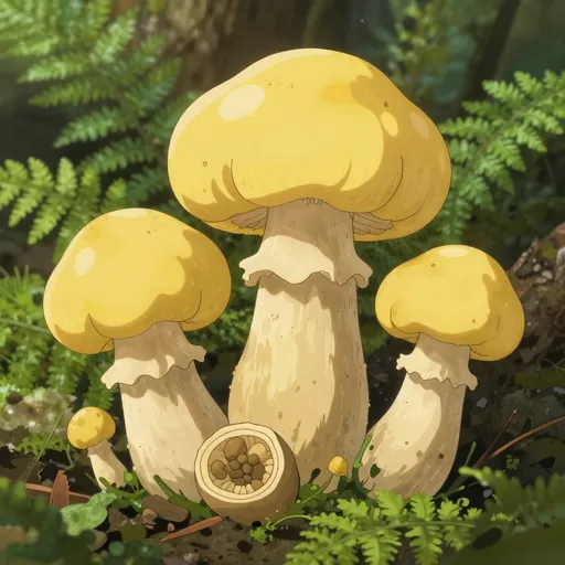calostoma lutescens