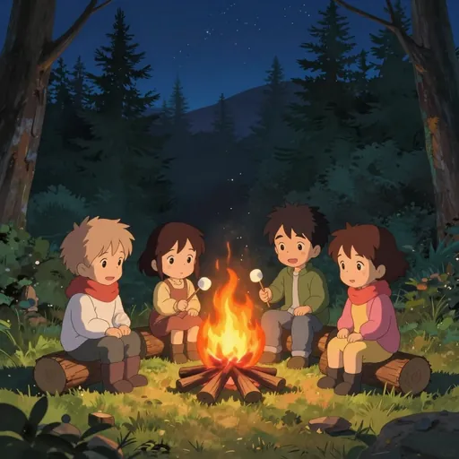 camp-fire