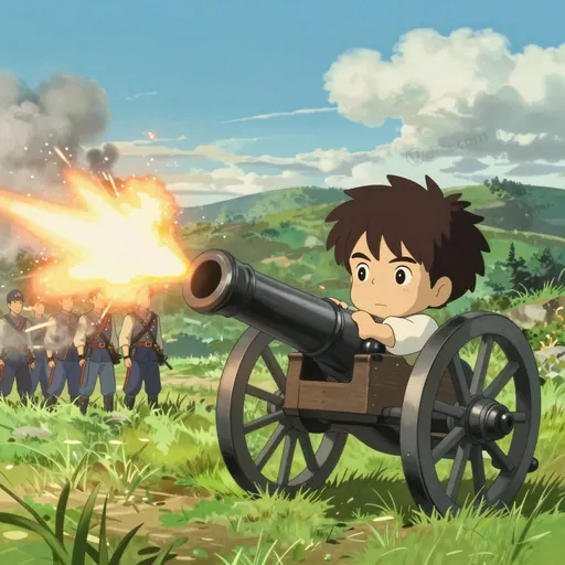 cannon-shot