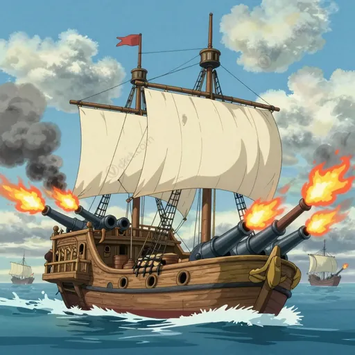 cannon fire