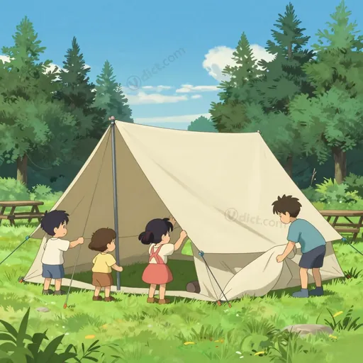 canvas tent
