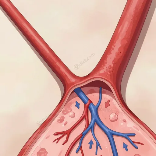 capillary artery