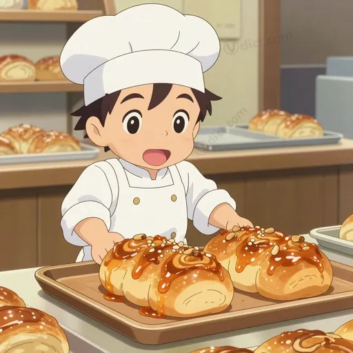 caramel bun