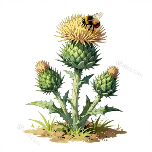 carlina vulgaris