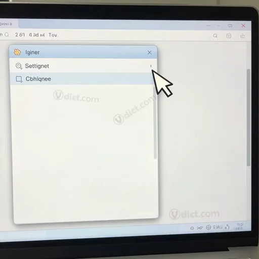 cascading menu