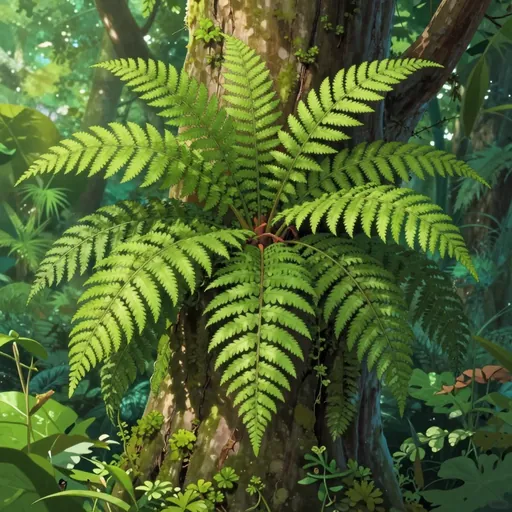 central american strap fern