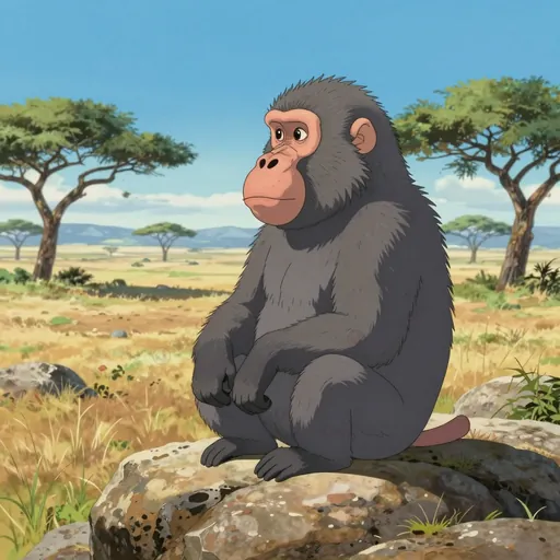 chacma baboon