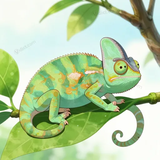 chameleon-like