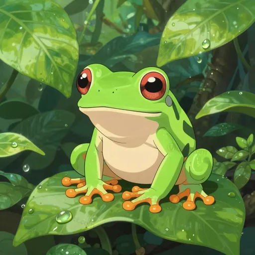 chameleon tree frog