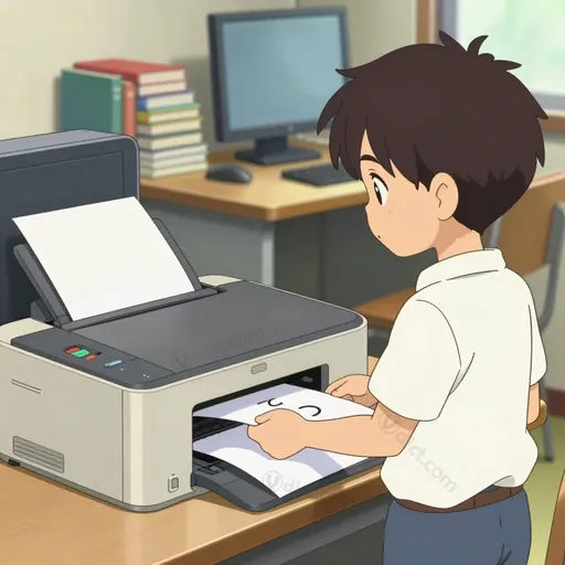character-at-a-time printer