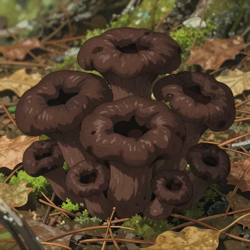 charred pancake cup