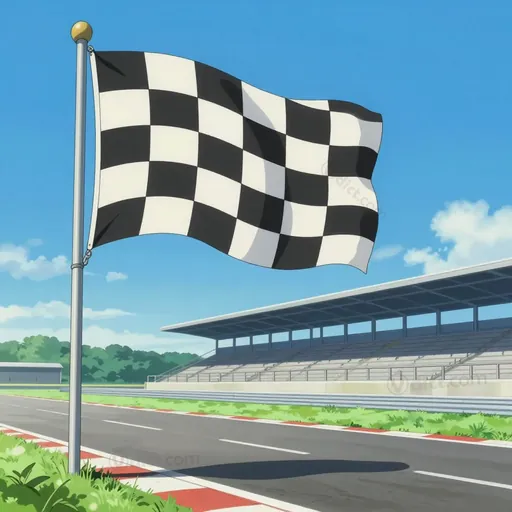 checkered