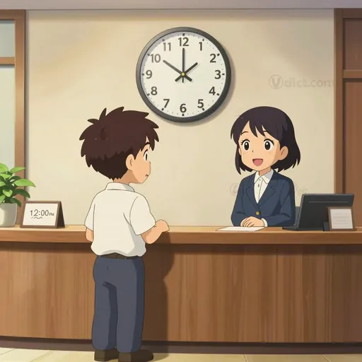 checkout time