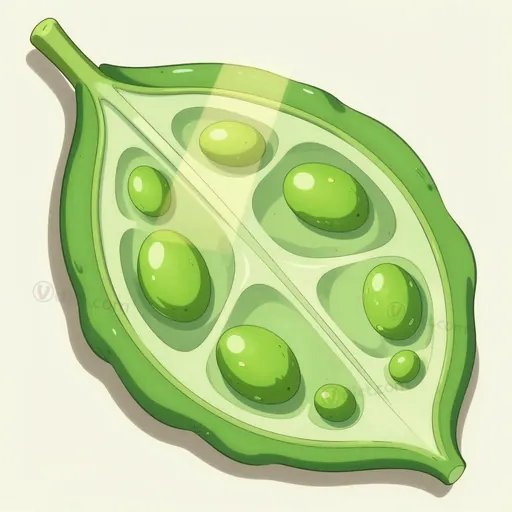 chlorophyllous