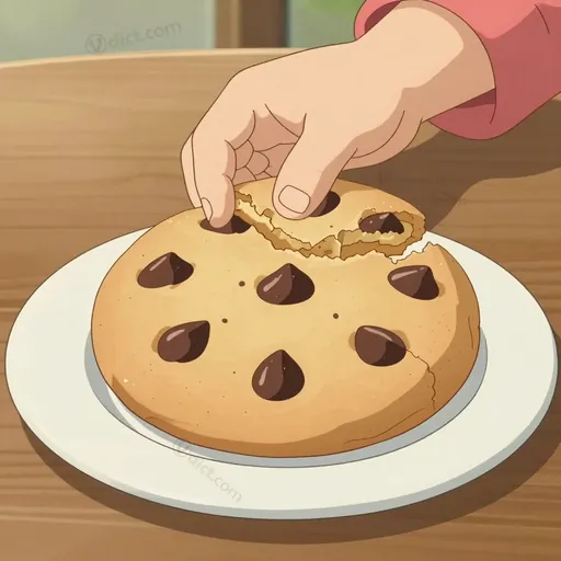 chocolate chip cookie
