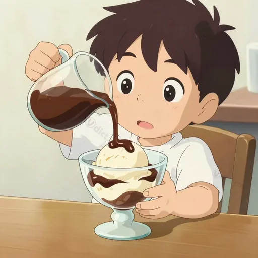 chocolate sauce