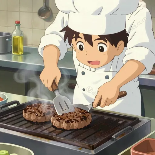 chopped steak