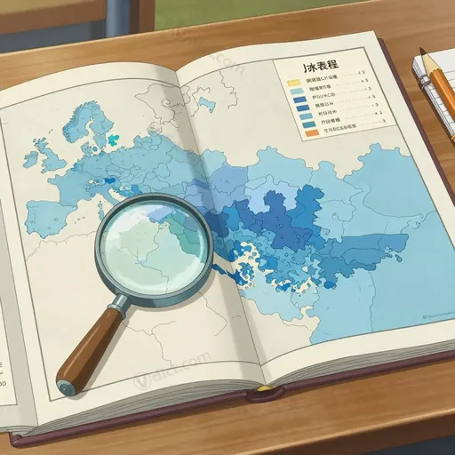 choropleth map