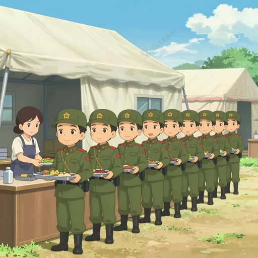 chow line