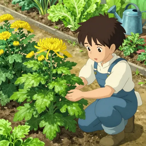 chrysanthemum coronarium spatiosum