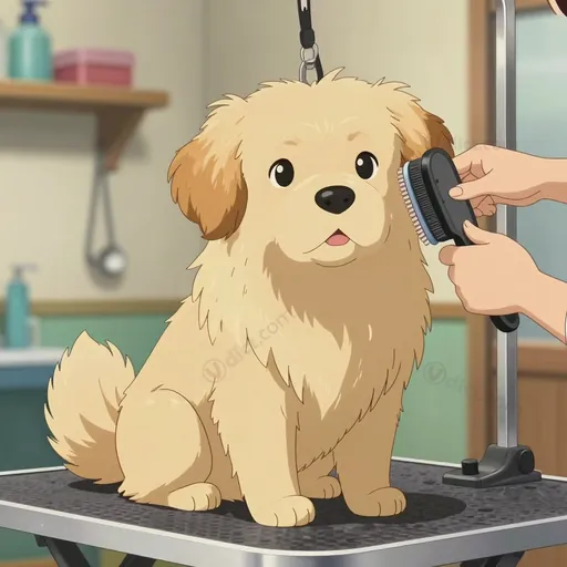 chrysanthemum dog