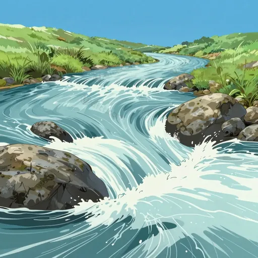 churning