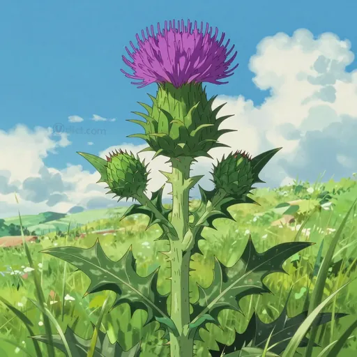 cirsium lanceolatum