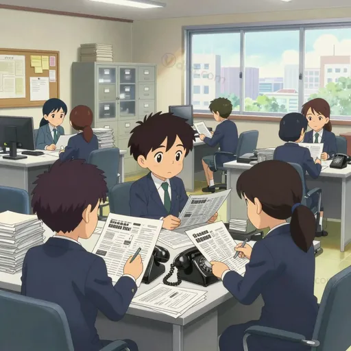 city desk