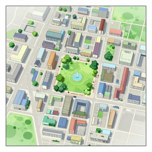 city district