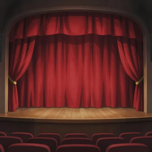 closing curtain