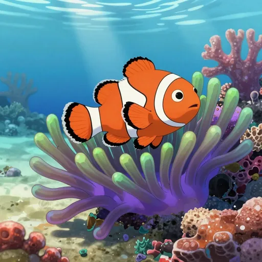 clown anemone fish