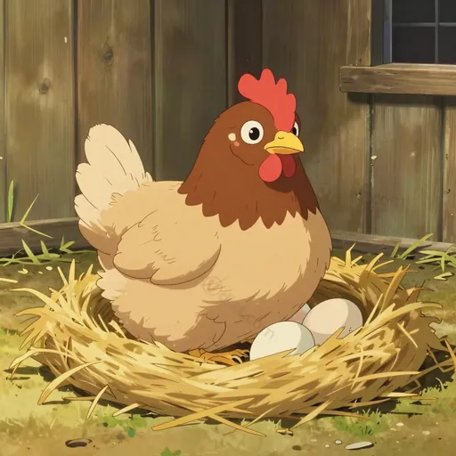 clucking hen
