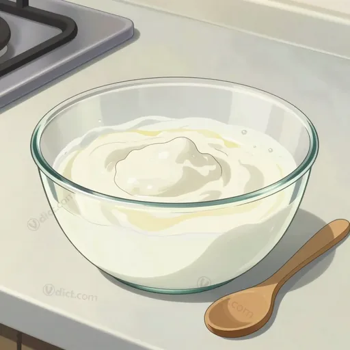 coagulated