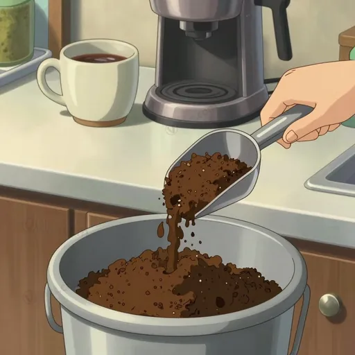 coffee grounds