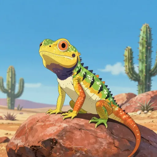 collared lizard