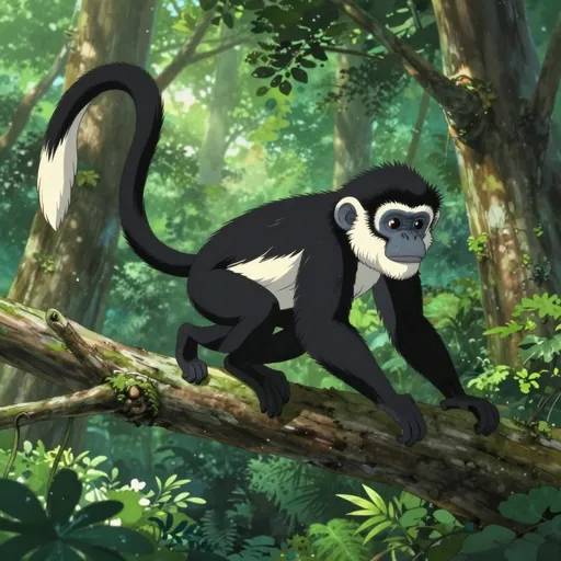 colobus monkey