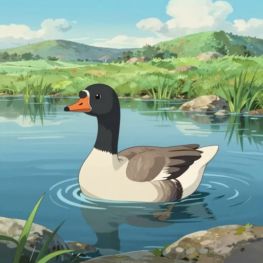common brant goose