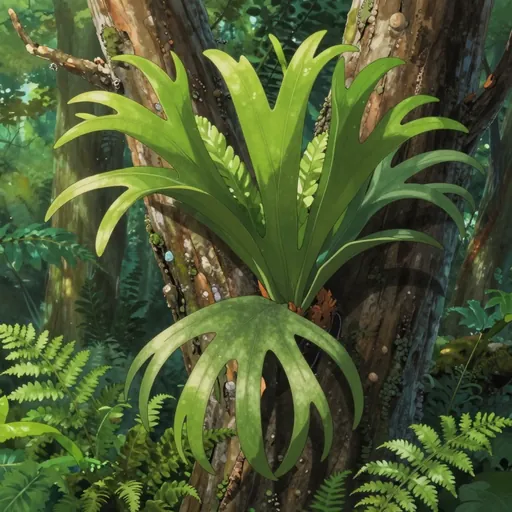 common staghorn fern