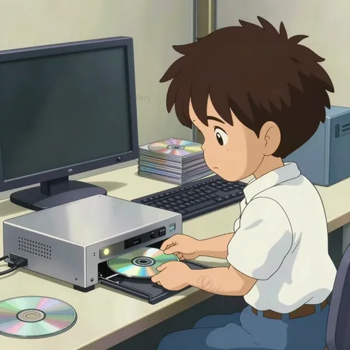 compact-disk burner