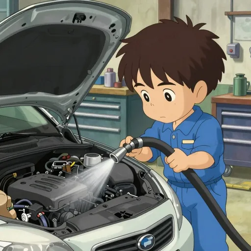 compressed air
