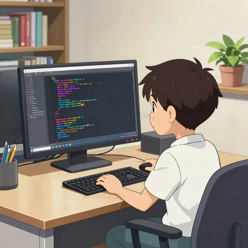 computer screen