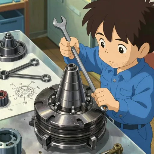 cone friction clutch