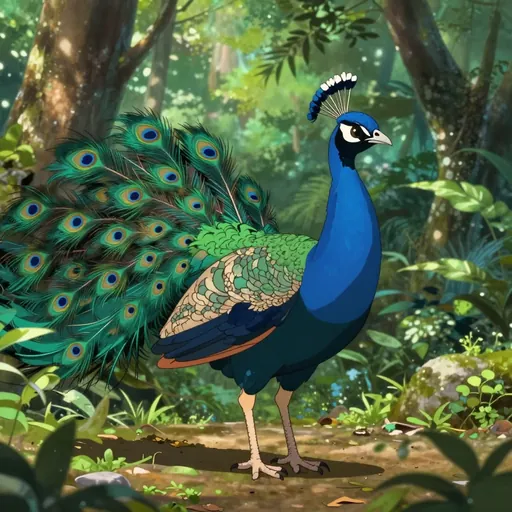 congo peafowl