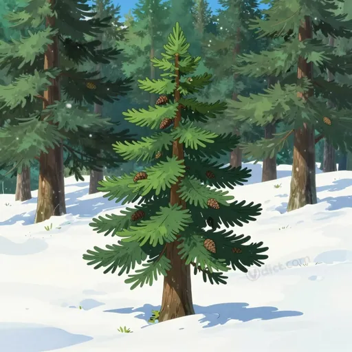 coniferous tree