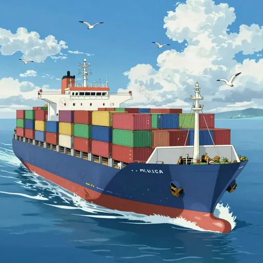container ship