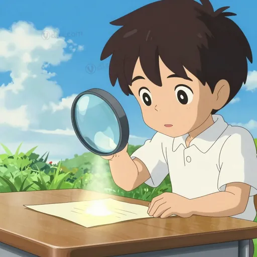 converging lens