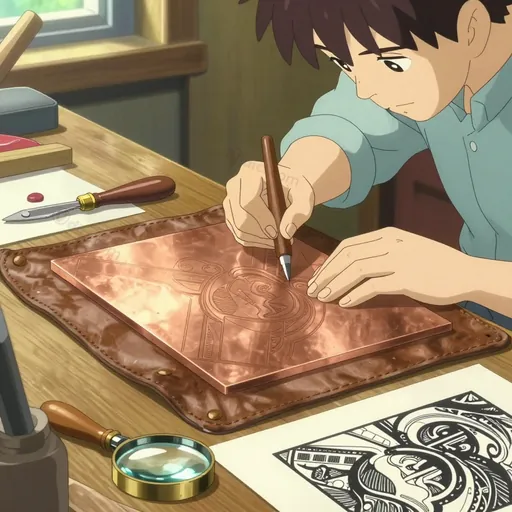 copperplate engraving