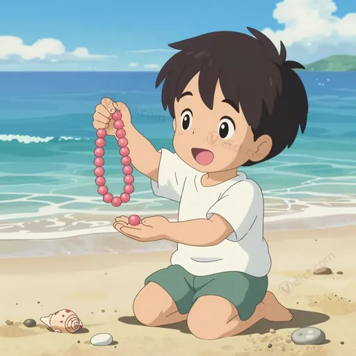 coral necklace